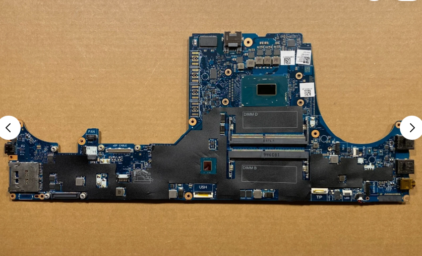Main Dell Precision 7530 CPU i9-8950HK LA-F591P