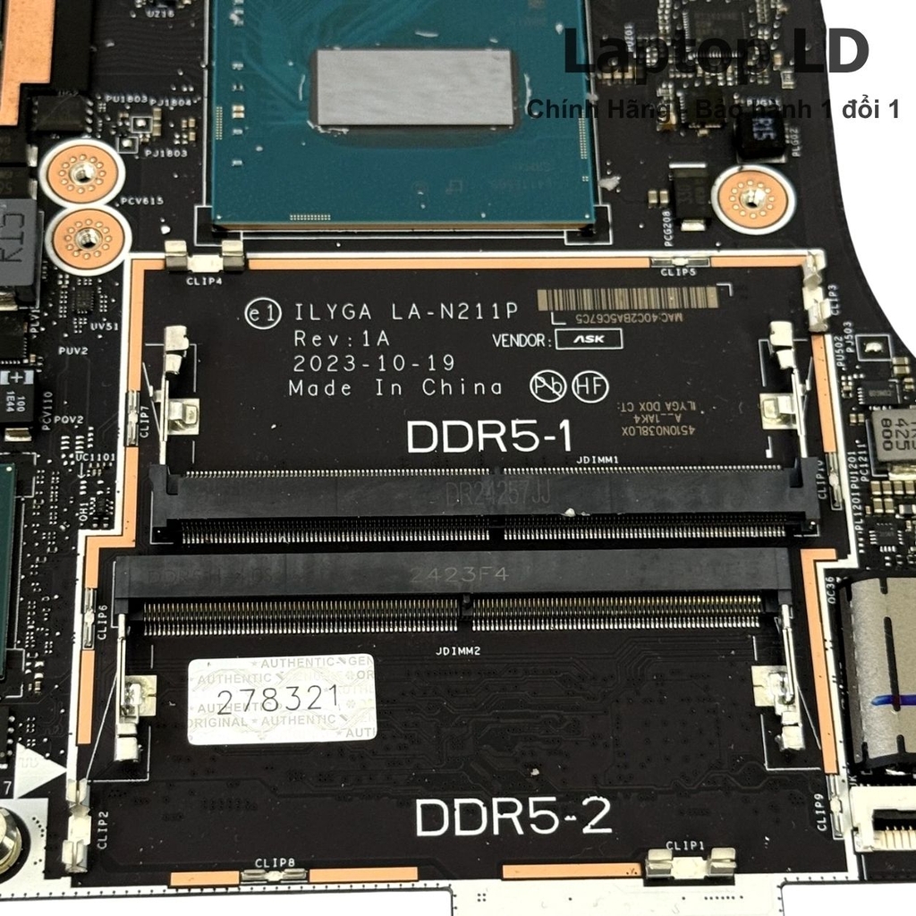 Main Lenovo Legion Pro 7 16IRX8H | CPU i9 13900HX | LA-N211P