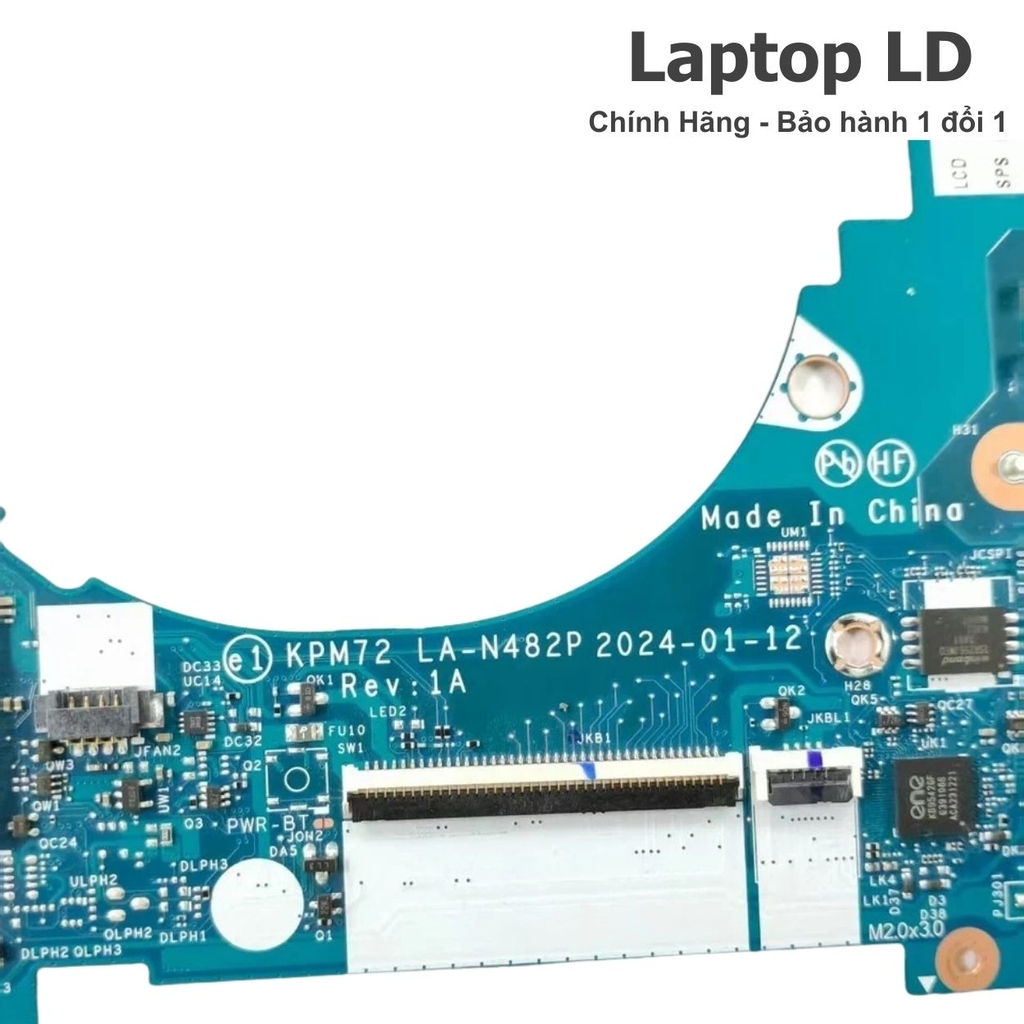 Main HP Envy 17.3 / 17-DA CPU Ultra 7 155H LA-N482P