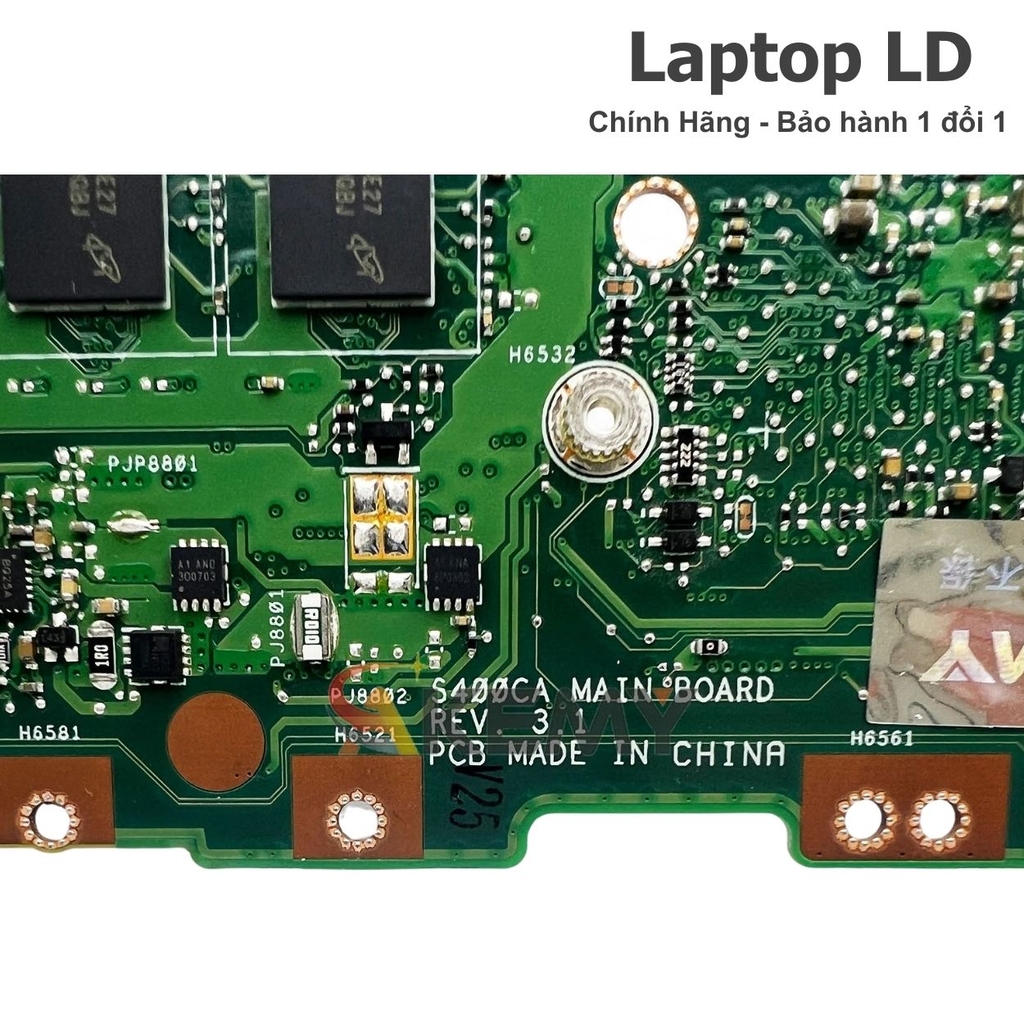 Main Asus VivoBook S400CA Chính Hãng, BH 1 Đổi 1