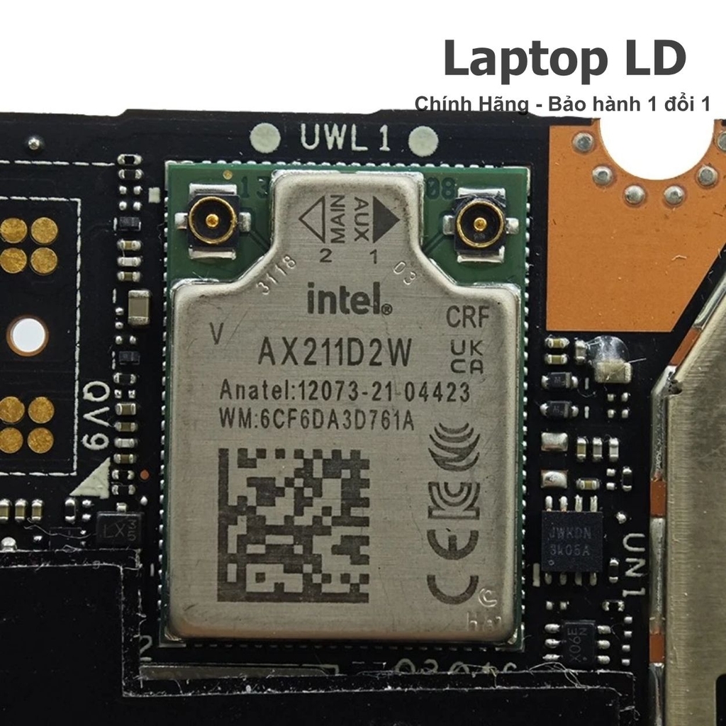 Main Dell XPS 13 9315 CPU i7-1250U LA-L231P
