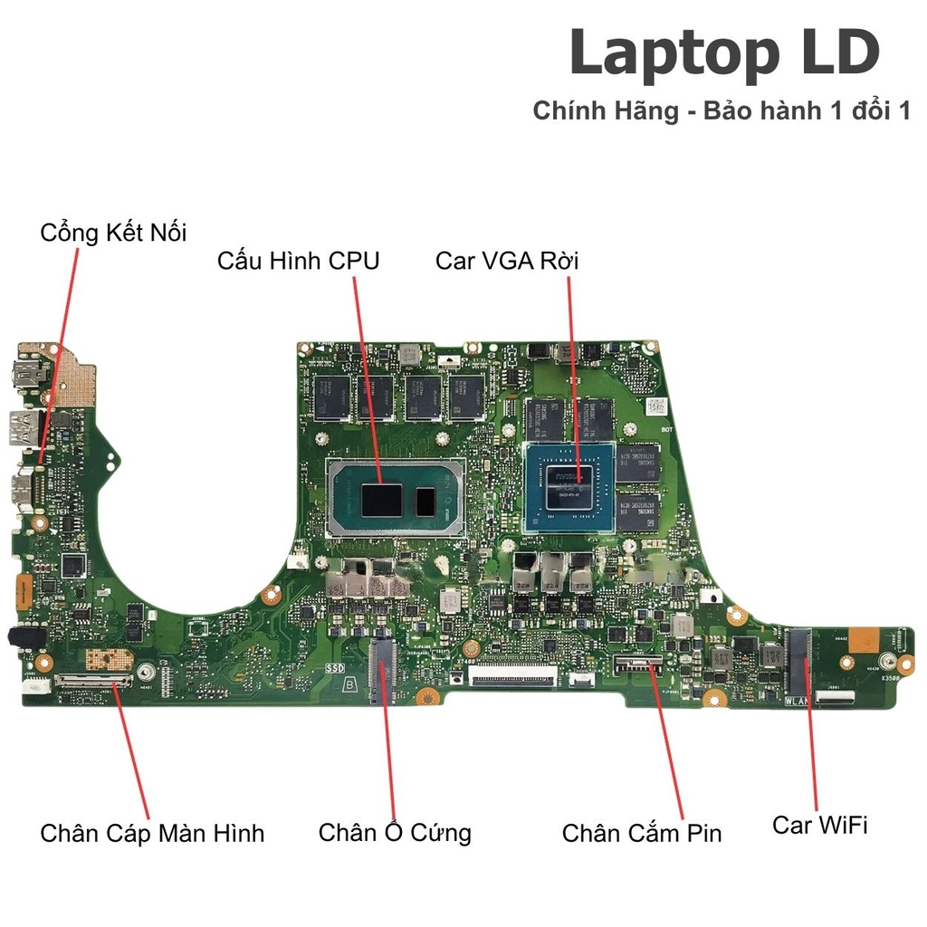 Main Asus X7600PC | X3400PC | K3500PC | CPU i7-11370H