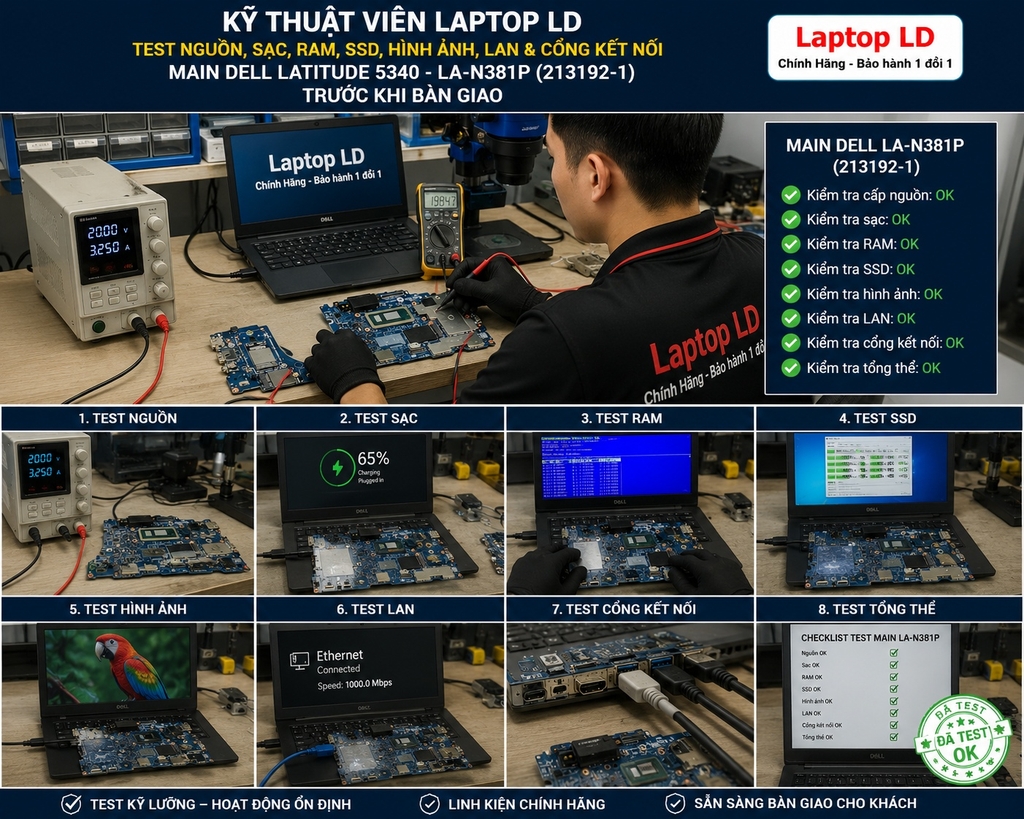 Main Dell Latitude 5340 | CPU i5-1335U | 213192-1