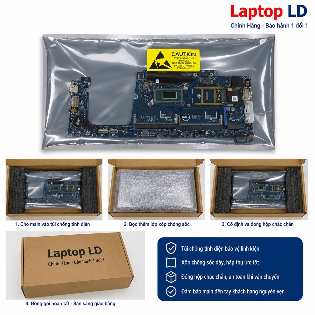 Main Dell Latitude 5450 | CPU Ultra 5 135U | LA-N381P