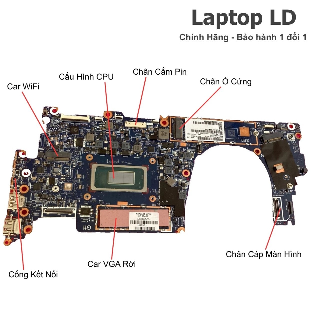 Main HP Elitebook X360 830 G11 CPU Ultra 5 135U