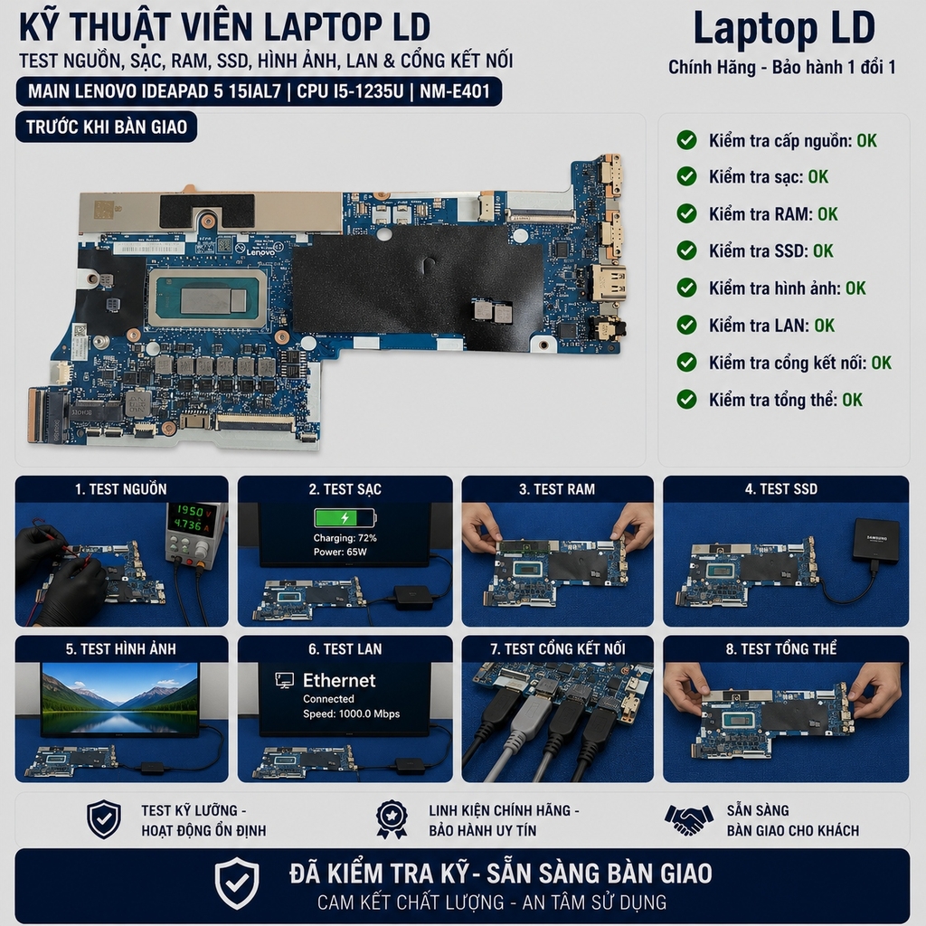 Main Lenovo IdeaPad 5 15IAL7 | CPU i5-1235U NM-E401