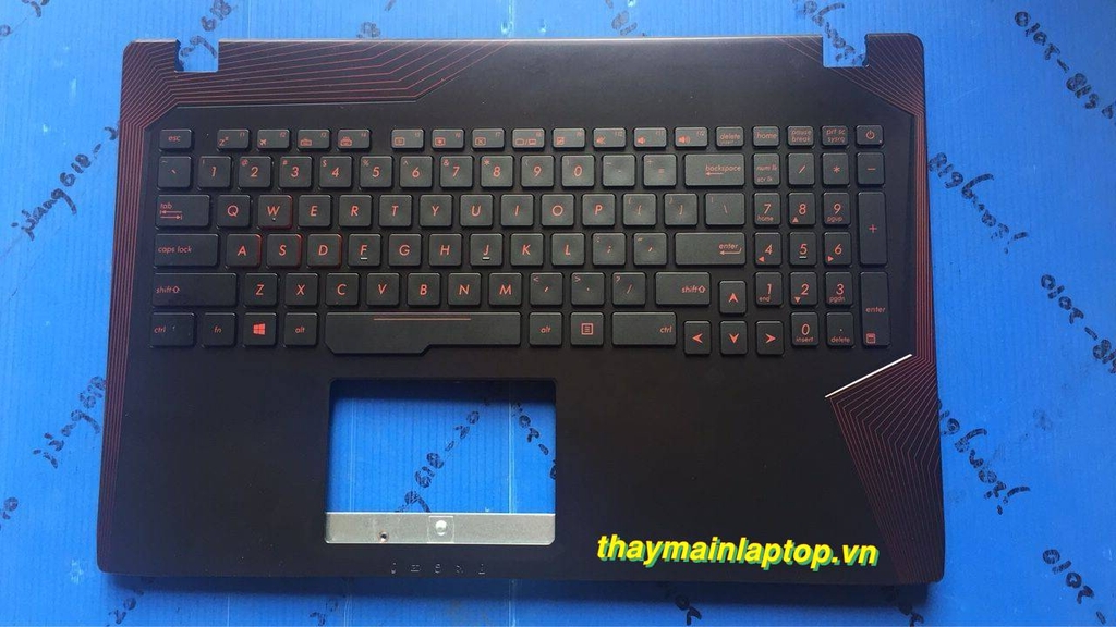 Thay Bàn Phím Asus Fx553ve Fx553vd Chính Hãng