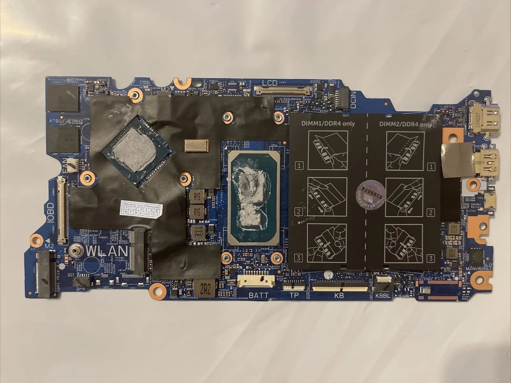 Main Dell Vostro 14 5410 15 5510 i7-11390H VGA MX450 213110-1