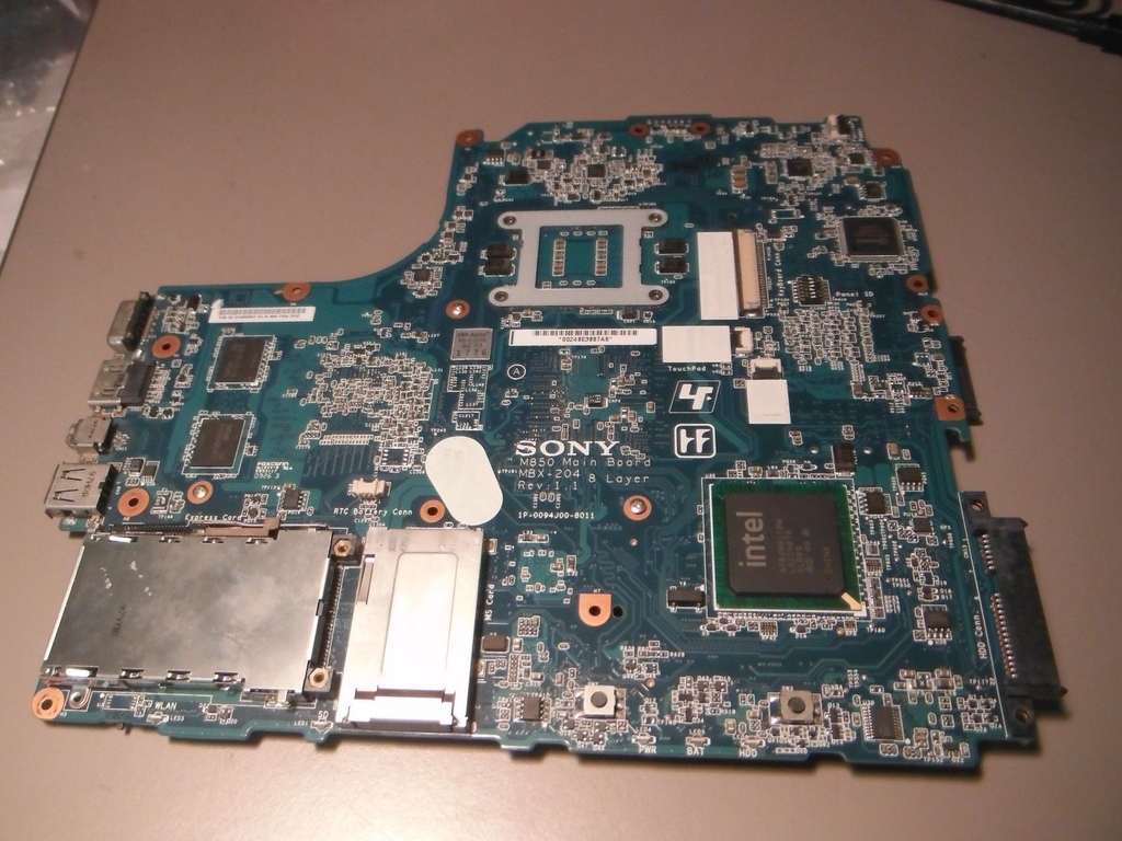 Main Sony VAIO VGN-NW130J MBX-204