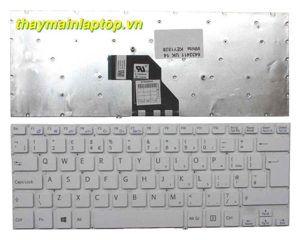 Thay phím Sony Vaio SVF143 SVF142C29M SVF142C29U SVF142C29L