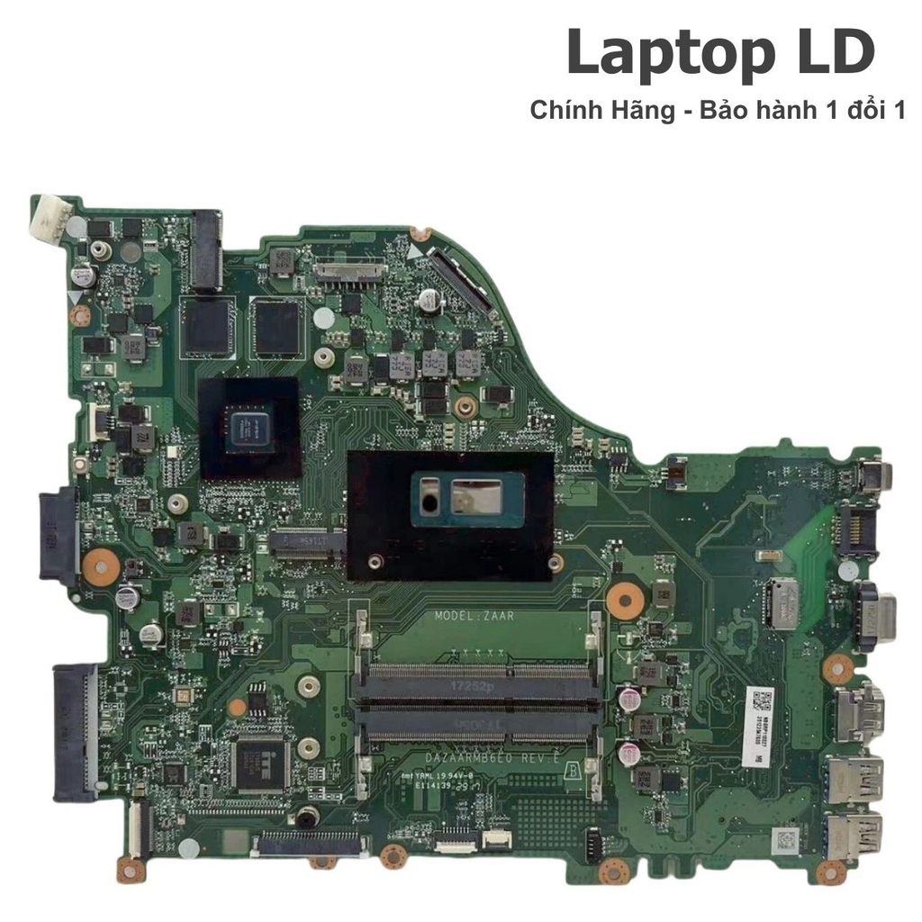 Main Acer Aspire E5-576G CPU I3-8130U Chính Hãng, BH 1 Đổi 1