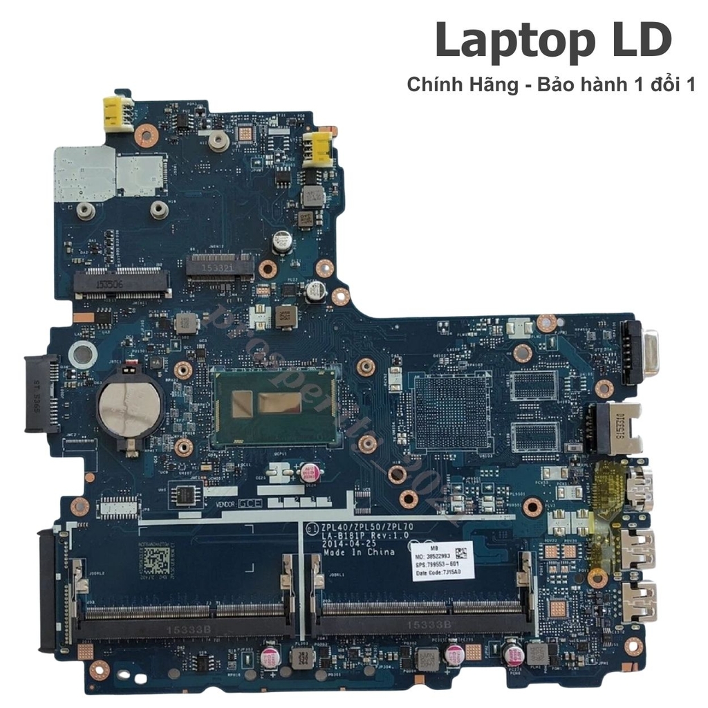 Main HP Probook 440 G2 / 450 G2 / 470 G2 CPU i5-5200U LA-B181P Chính Hãng, BH 1 Đổi 1