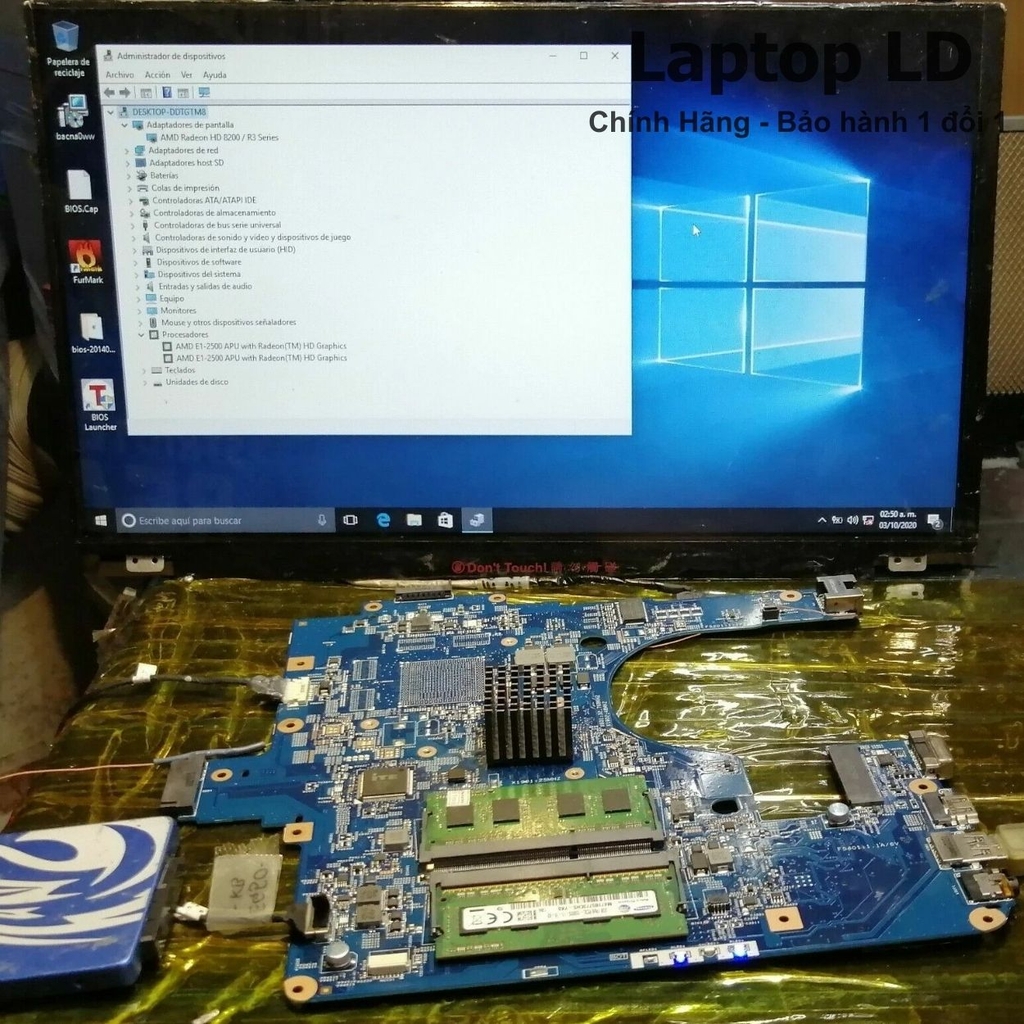 Main Acer Aspire E1-522 AMD Chính Hãng, BH 1 Đổi 1