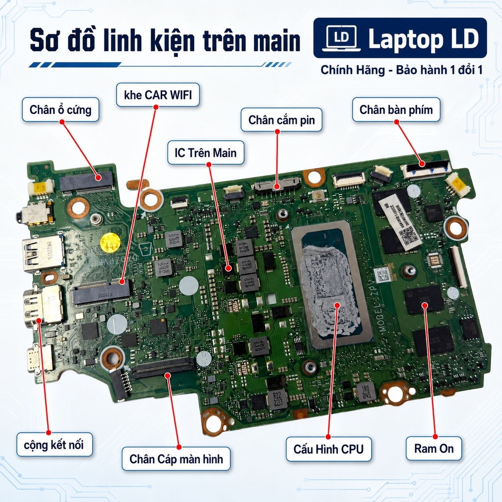 Main Acer Aspire AV14-51 | CPU i5 1235U | DAOZPVMBACO