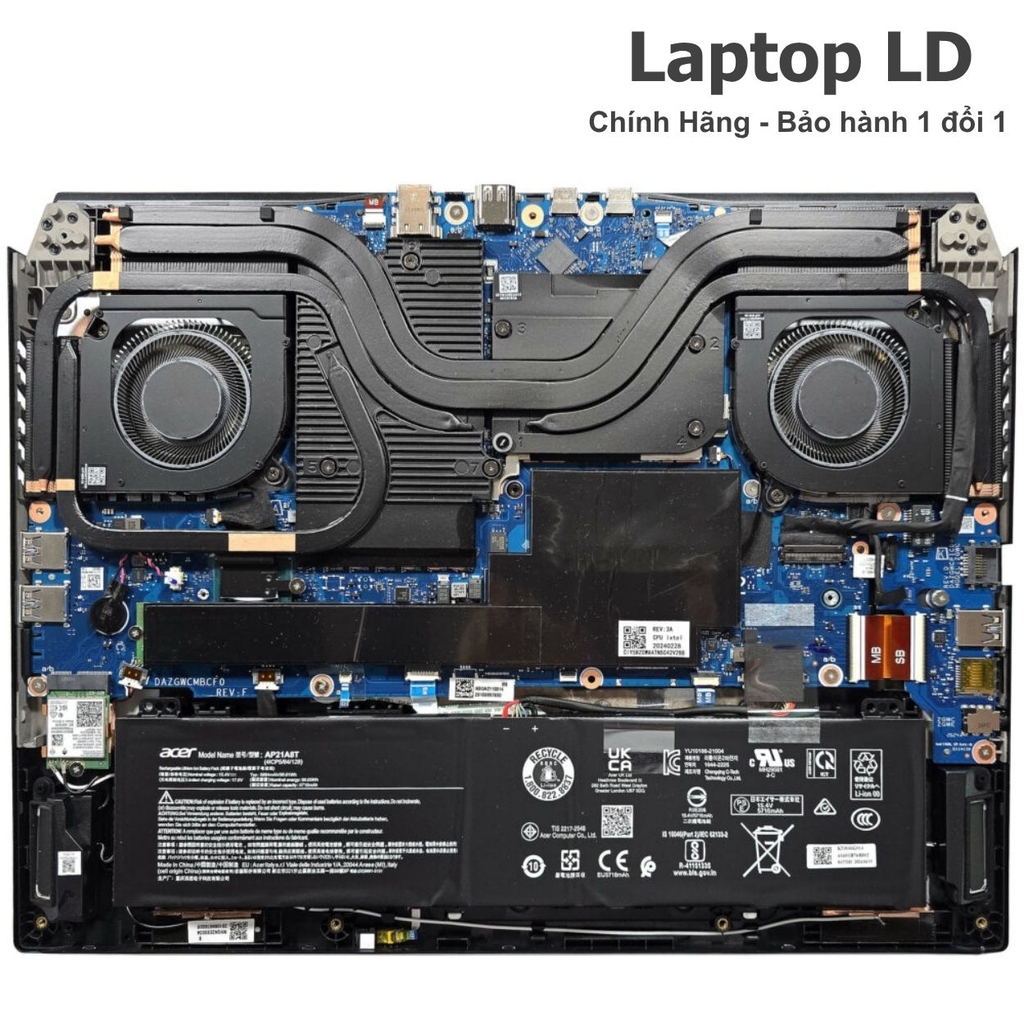 Main Acer Predator Helios 18 PH18-72-93VM | CPU i9-14900HX | DAZGWCMBCF0