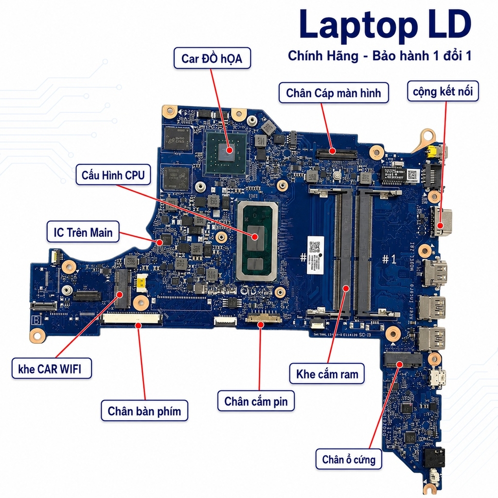 Main Acer TravelMate P214-52 | CPU I5-10210U | DA0Z8IMBAC0