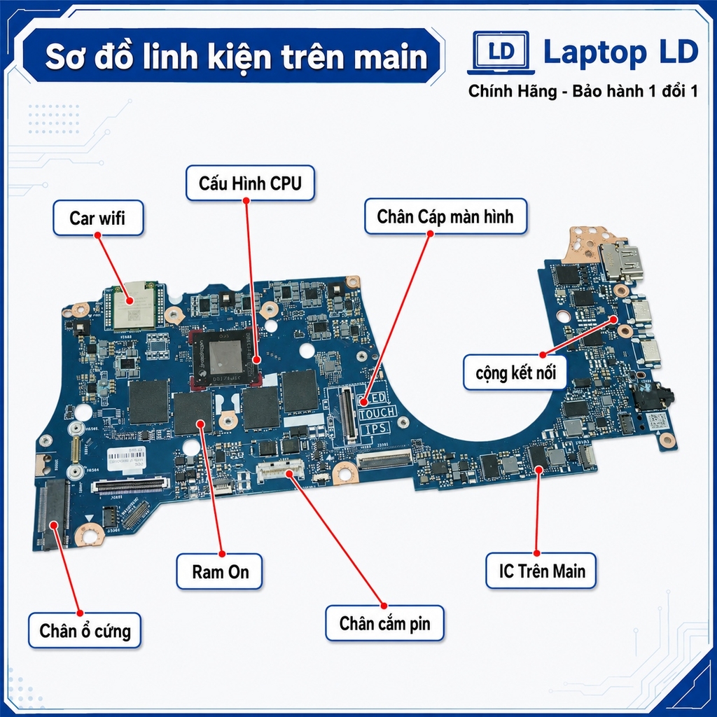 Main Asus Zenbook A14 UX3407QA | CPU X1P-42100