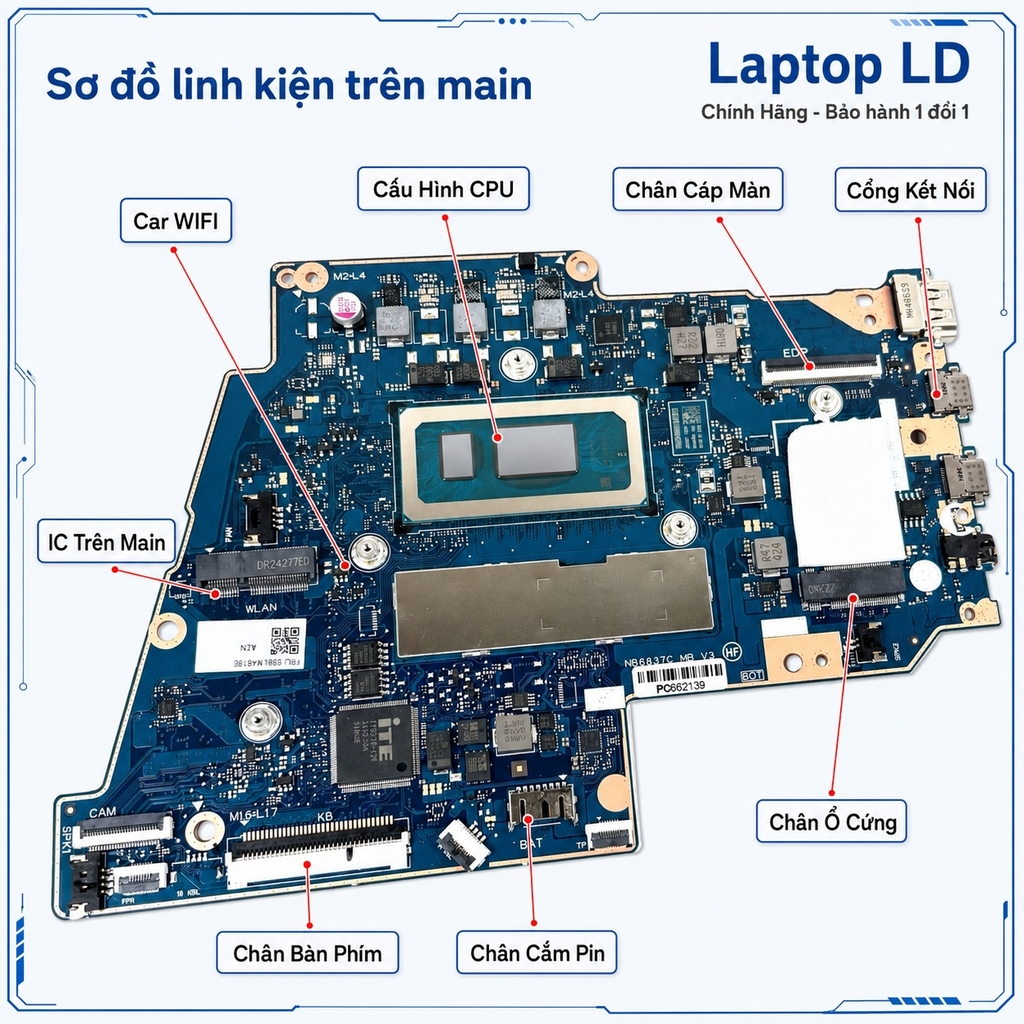 Main Lenovo IdeaPad 5 2-in-1 16IRU9 | CPU 5-120U | NB6837C_MB_V3
