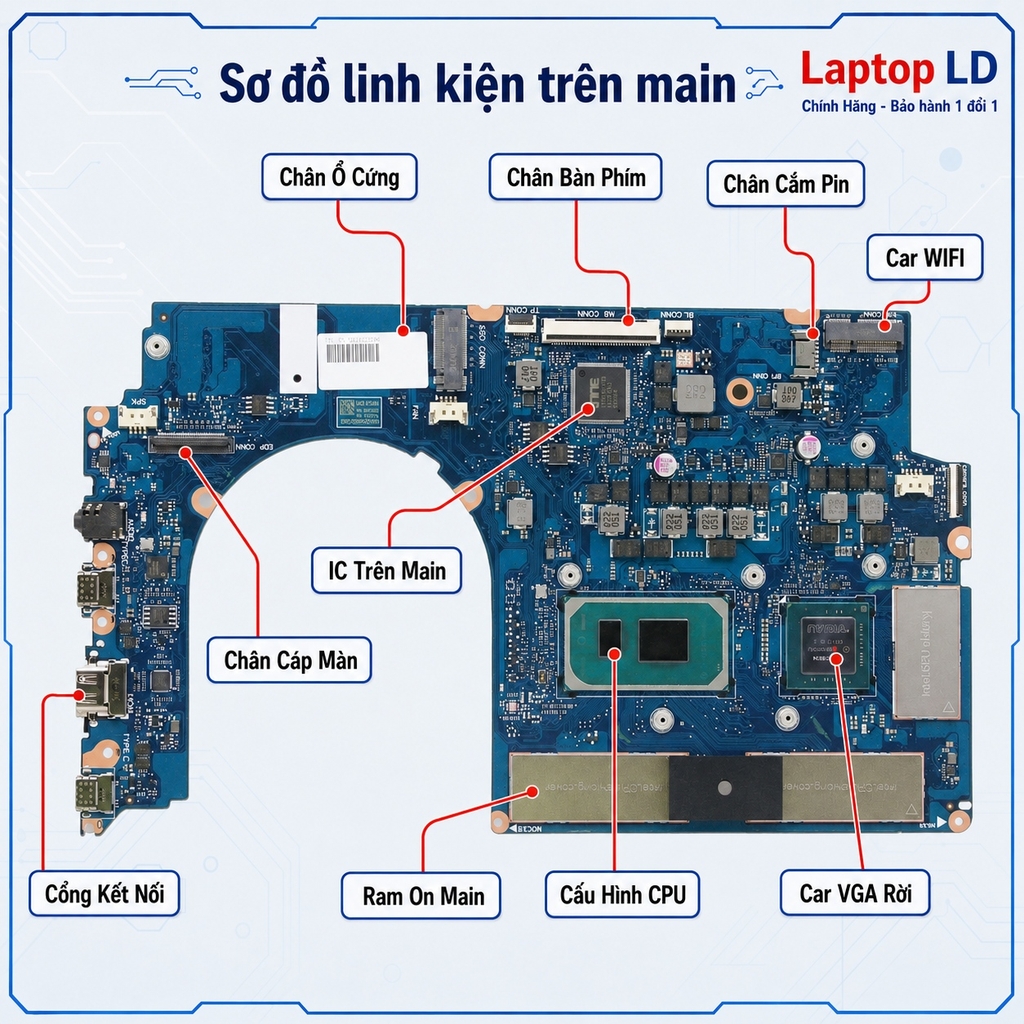 Main Lenovo ideapad 5 Pro-16IHU6 | CPU I5 11300H