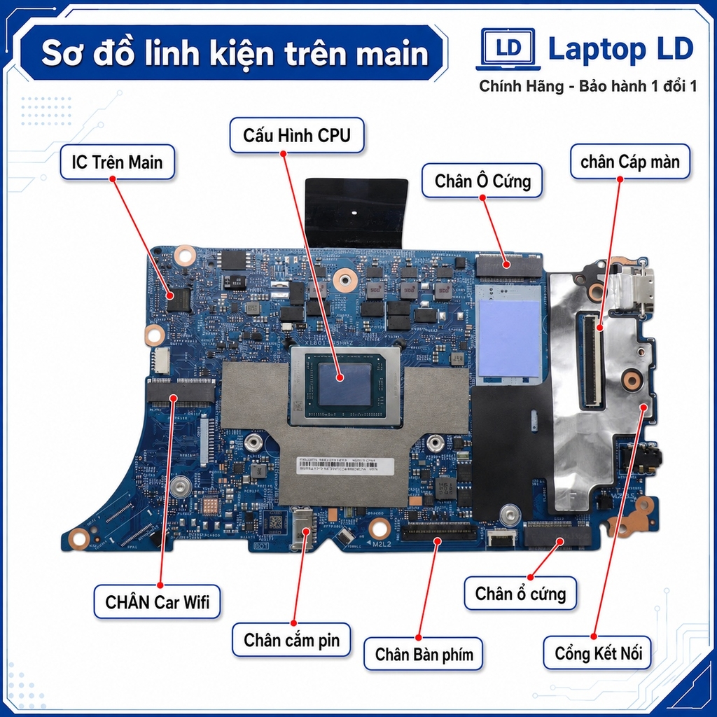Main Lenovo IdeaPad Slim 5 OLED 15ARP10 | CPU R7 7735HS