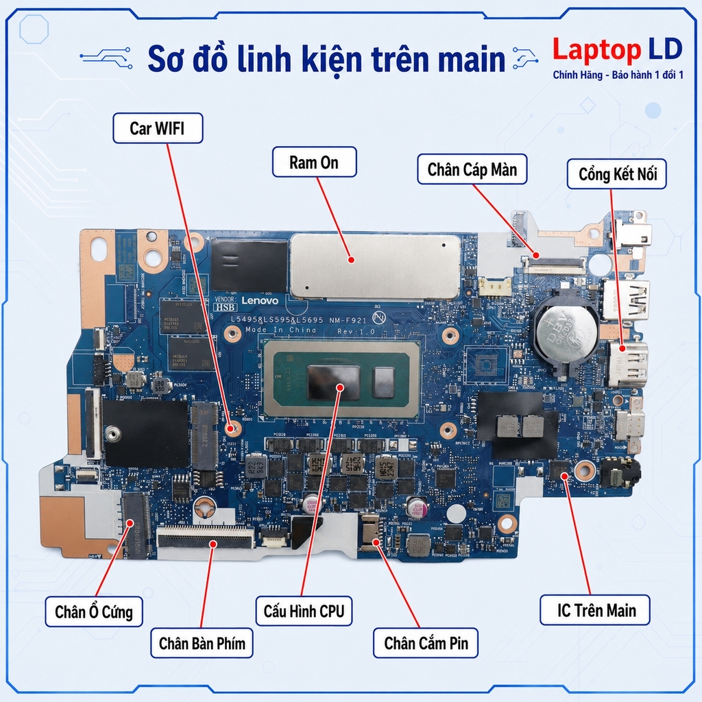 Main Lenovo Slim 3 15IRU9 | CPU i5-120U | NM-F921