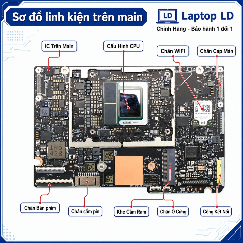 Main Lenovo Yoga Slim 7 15ILL9 | CPU U7258V | NM-G141