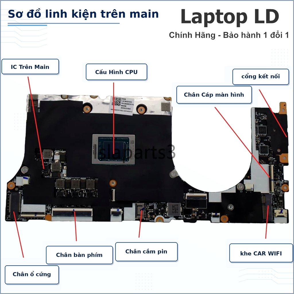 MainLenovo Yoga Slim 7 Pro 14ARH7 | CPU R7 6800H | NM-E781