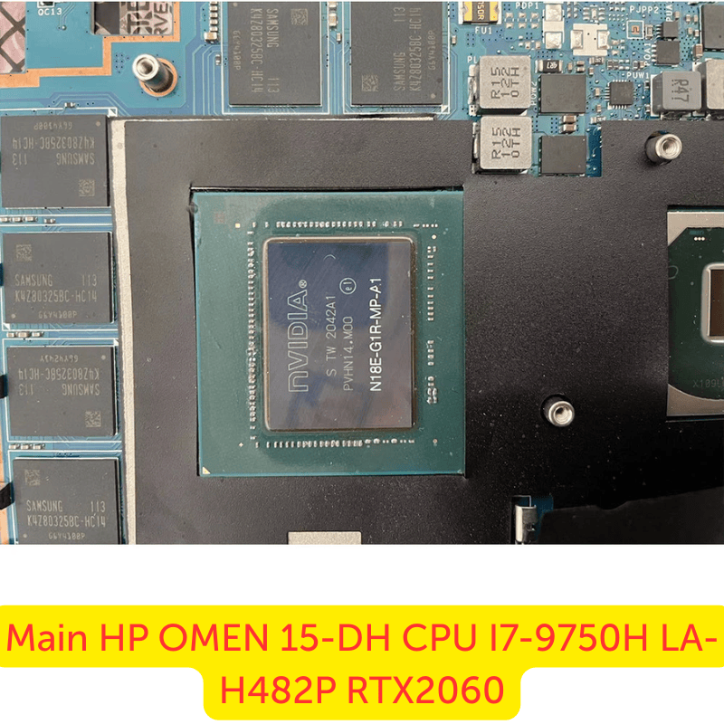 Thay Main HP OMEN 15-DH i7-9750H LA-H482P RTX 2060 Chính Hãng