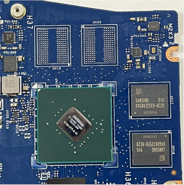 Main Dell Latitude 5591 CPU I7-8850H LA-F712P