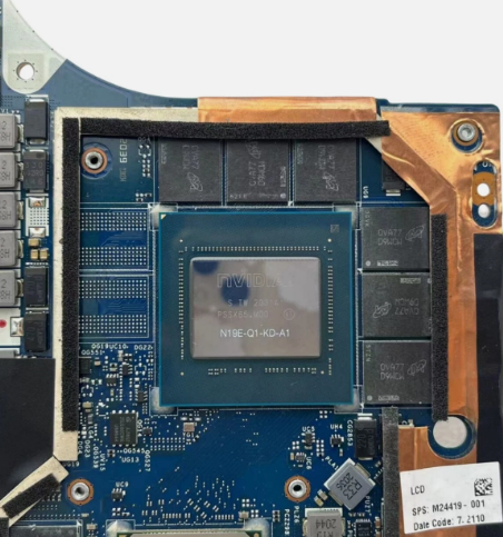 Main HP ZBook Fury 15 G7 CPU i9-10885H VGA RTX3000 6G LA-J241P