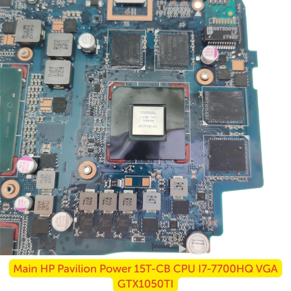 Main HP Pavilion Power 15T-CB CPU I7-7700HQ VGA GTX1050TI