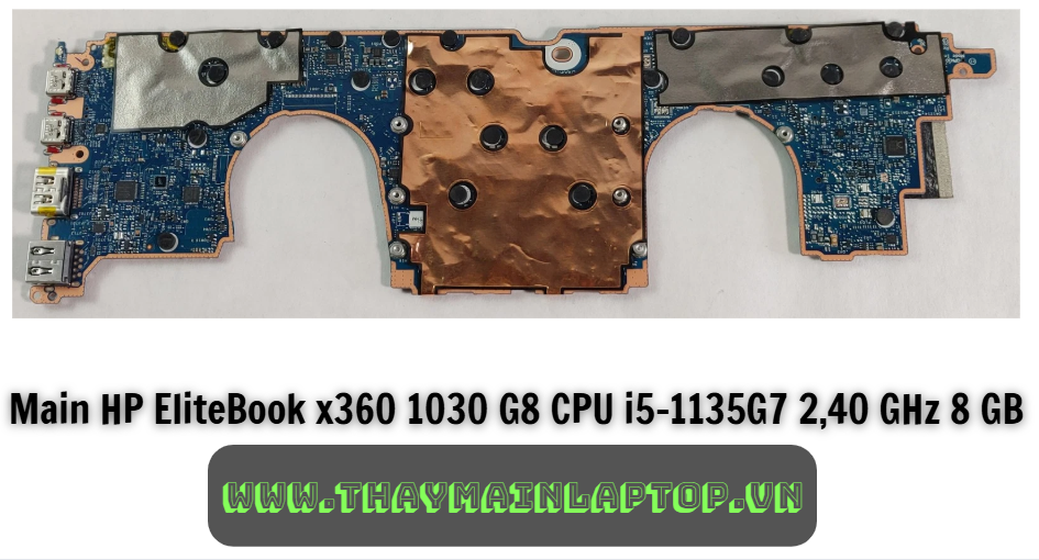 Main HP EliteBook x360 1030 G8 CPU i5-1135G7 2,40 GHz 8 GB LA-J443P