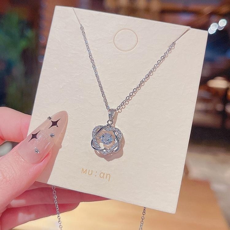 Dây chuyền đính zircon tinh xảo VV33