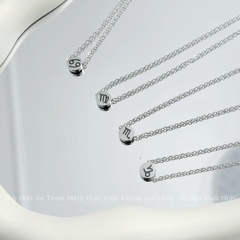 Dây chuyền Thép Titan không gỉ dạng Cung Hoàng Đạo CT31