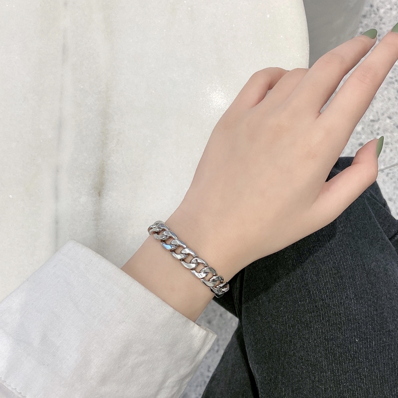 VÒNG TAY MẮT XÍCH BẠC CÁ TÍNH D74