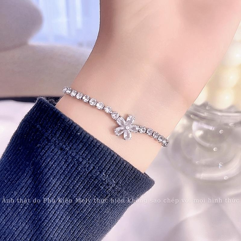 Bộ trang sức hoa đính đá CT36