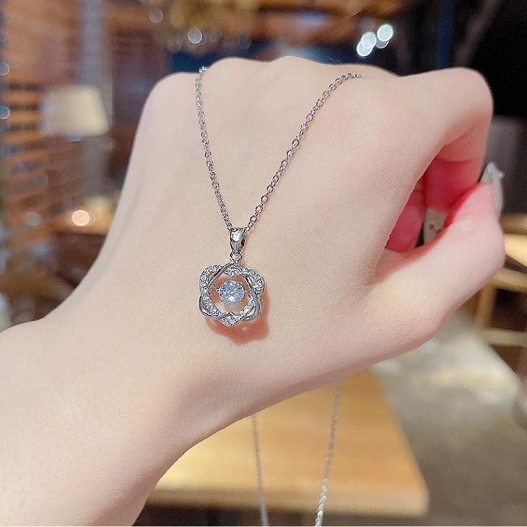 Dây chuyền đính zircon tinh xảo VV33
