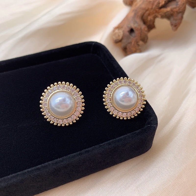 Bông tai bạc 925 zircon cao cấp sang trọng dành cho nữ - Mely M2-33