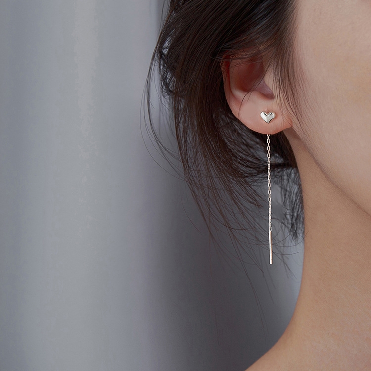 Bông tai nữ hình hoa đính đá pha lê phụ kiện trang sức cao cấp B114 (1 chiếc)