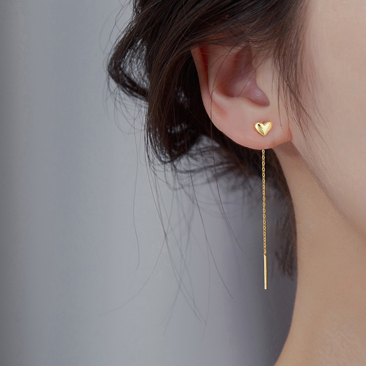 Bông tai nữ hình hoa đính đá pha lê phụ kiện trang sức cao cấp B114 (1 chiếc)