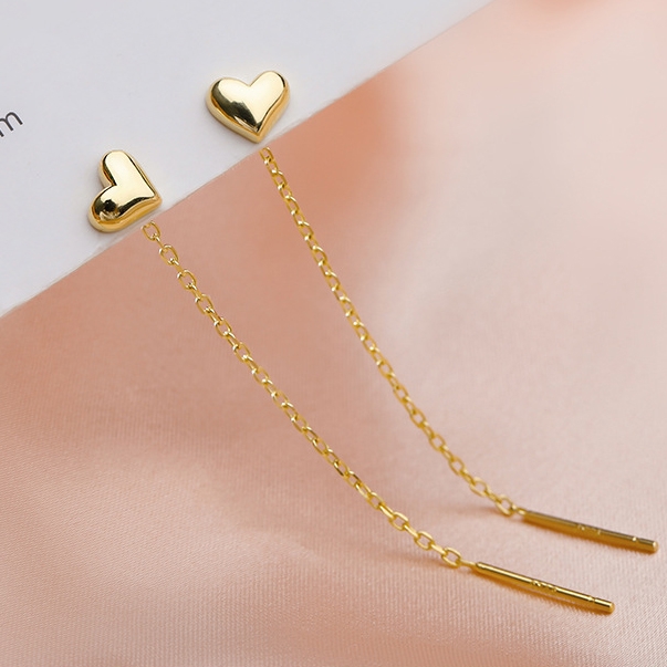 Bông tai nữ hình hoa đính đá pha lê phụ kiện trang sức cao cấp B114 (1 chiếc)