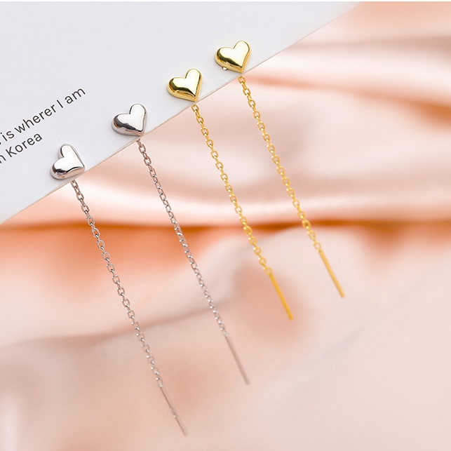 BÔNG TAI BẠC HẠT VUÔNG B50