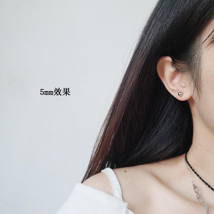 Bông tai hạt châu basic nhiều màu R06
