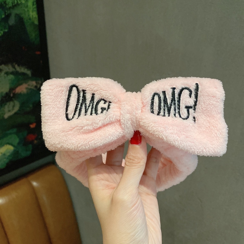 Băng đô rửa mặt tai thỏ tai mèo dể thương T1