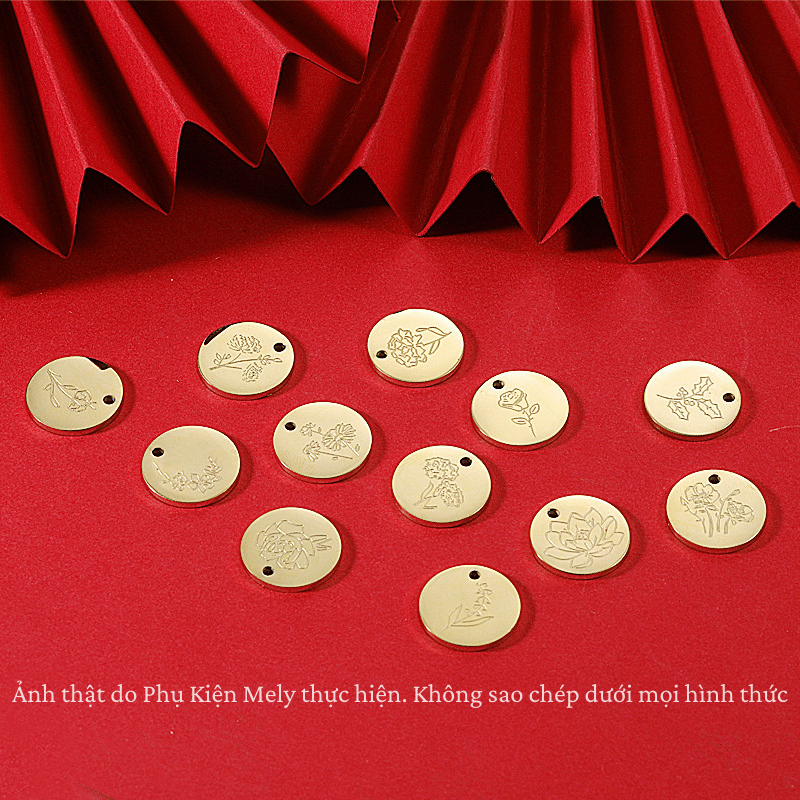 Dây chuyền Thép Titan không gỉ Tháng sinh