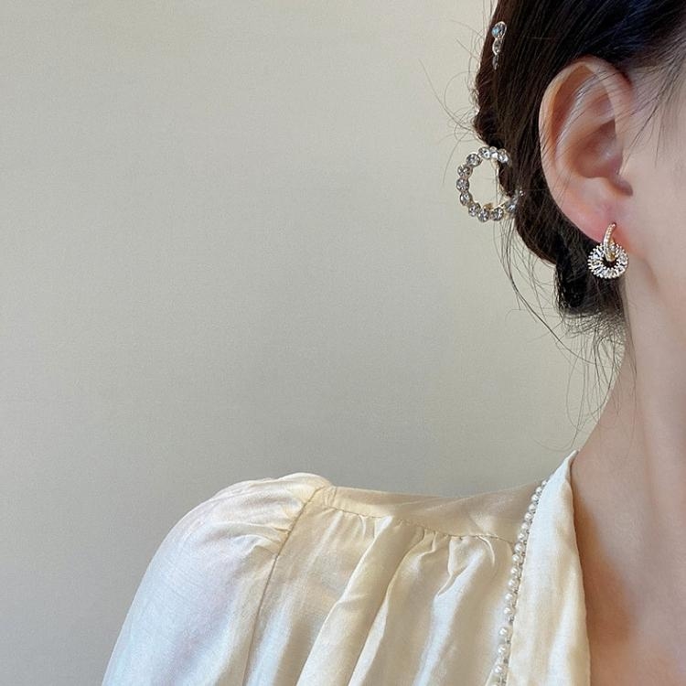 Bông tai đính đá cao cấp VV39