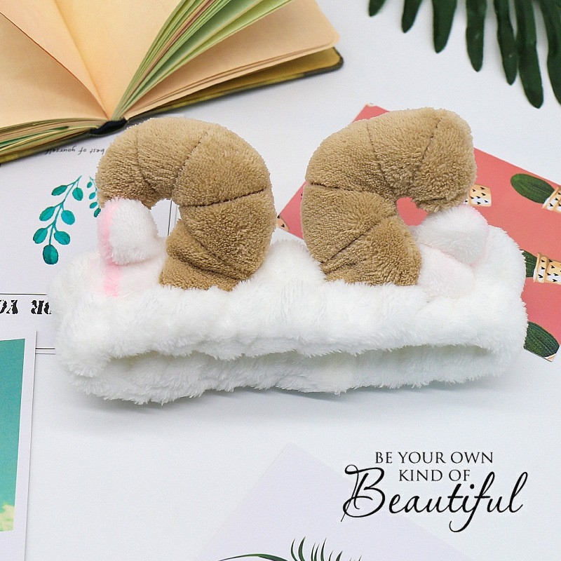 Băng đô rửa mặt tai thỏ tai mèo dể thương T1
