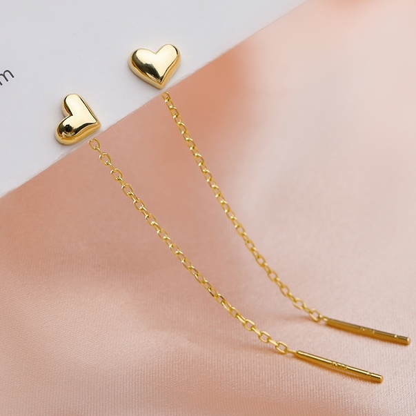 Bông tai nữ hình hoa đính đá pha lê phụ kiện trang sức cao cấp B114 (1 chiếc)