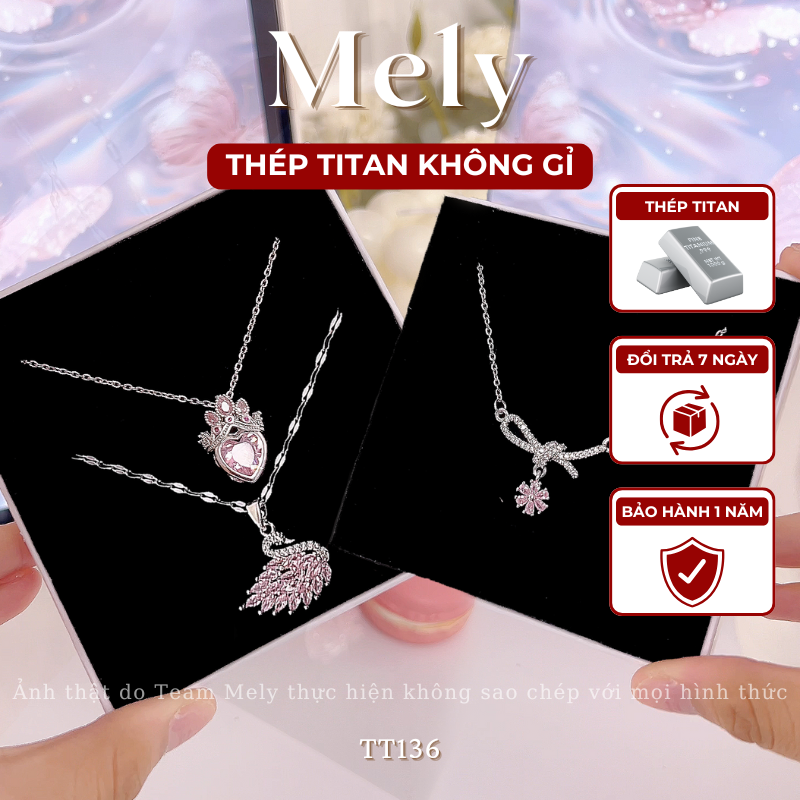 Dây chuyền đính đá cao cấp TT136