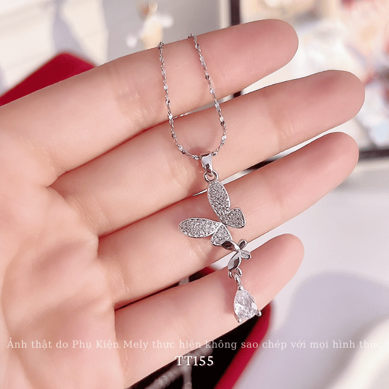 Dây chuyền đính đá hình bướm TT155